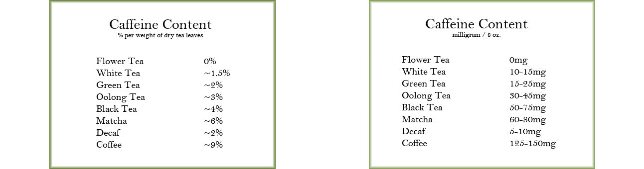 Caffeine Content in Loose Leaf Tea