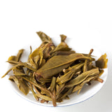 Bang Dong Raw pu erh tea brewed leaves