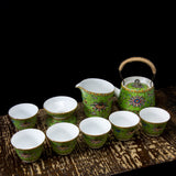 Chinese Royal style Famille-Rose teaware sets