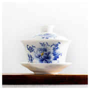 Gaiwan large teapot peony flower 180ml