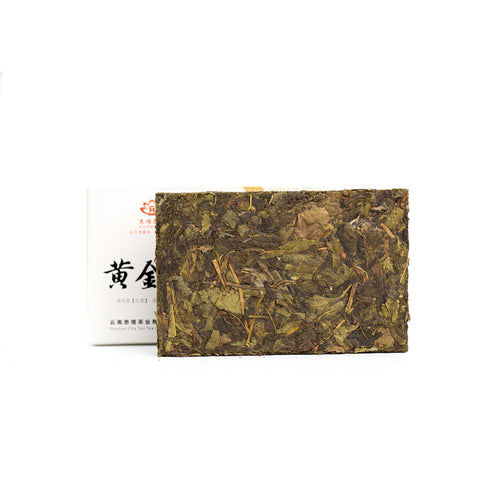 Pu erh tea brick Golden leaf 250 gram