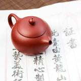 Yi Xing Red Clay Teapot with artist certificate