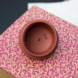 Yi Xing Red Clay teapot lid with artist name seal