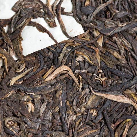 blended six mountain pu erh tea