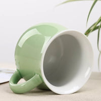 Green Ceramic Large Tea Cup