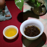 a cup of keemun xiangluo black tea