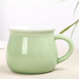 Green Ceramic Large Tea Cup